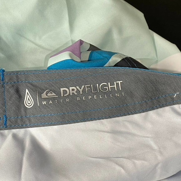 Quicksilver Men's Delph Blue Everyday Swell Vision 20" Pull-On Beach Short SZ 36 - Picture 11 of 13